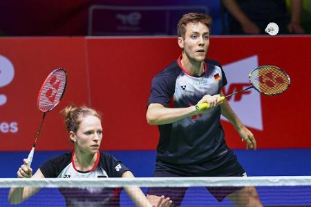 Badminton-Auswahl bei Mixed-Team-EM im Halbfinale Badminton-Auswahl bei Mixed-Team-EM im Halbfinale