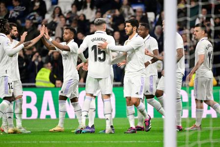 Real feiert Pflichtsieg ohne Kroos Real feiert Pflichtsieg ohne Kroos