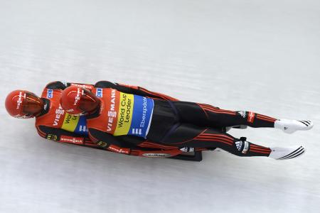 St. Moritz: Nächster Dreifachsieg der deutschen Rennrodler St. Moritz: Nächster Dreifachsieg der deutschen Rennrodler