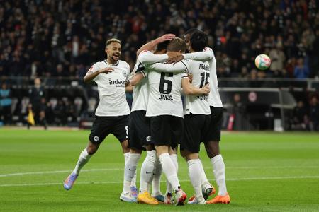 Frankfurt feiert gelungene Champions-League-Generalprobe Frankfurt feiert gelungene Champions-League-Generalprobe