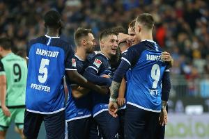 Darmstadt weiter auf Aufstiegskurs - Fortuna lässt abreißen