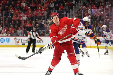 NHL: Seiders Siegesserie mit Detroit gestoppt NHL: Seiders Siegesserie mit Detroit gestoppt