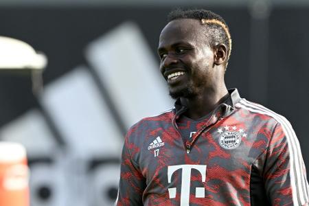 FC Bayern: Mane zurück im Teamtraining FC Bayern: Mane zurück im Teamtraining