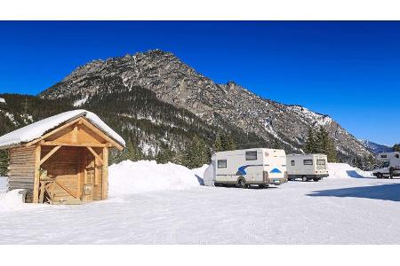 Stellplatz Winter