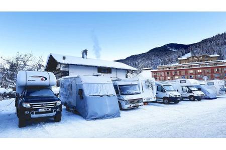 Stellplatz Winter