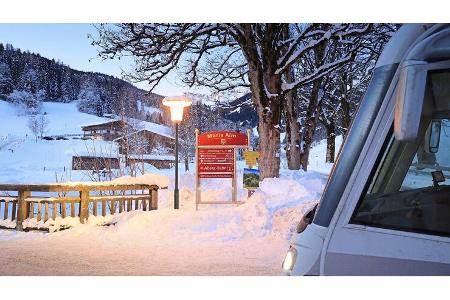 Stellplatz Winter