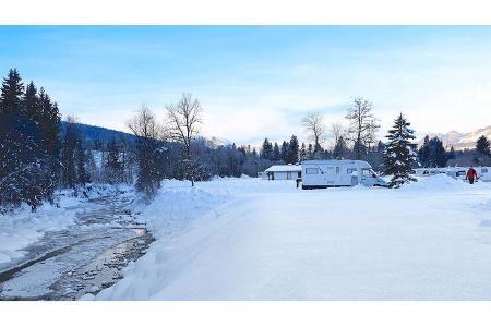 Stellplatz Winter