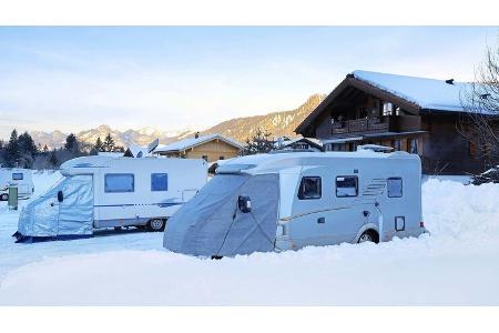 Stellplatz Winter