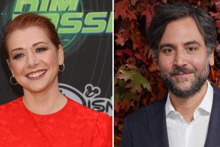 Josh Radnor und Alyson Hannigan feiern Josh Radnor und Alyson Hannigan feiern