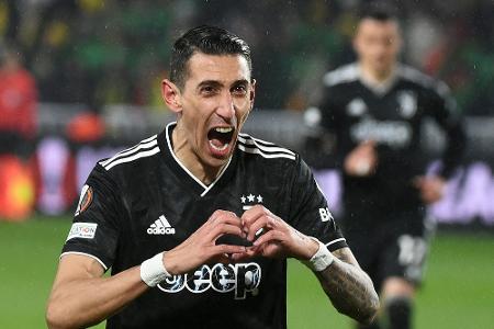 Europa League: Juve dank Di Maria im Achtelfinale Europa League: Juve dank Di Maria im Achtelfinale