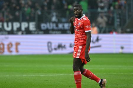 Einspruch zurückgewisen: Bayerns Upamecano muss zuschauen Einspruch zurückgewisen: Bayerns Upamecano muss zuschauen