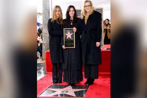 "Friends"-Reunion für Courteney Cox' Stern auf dem Walk of Fame
