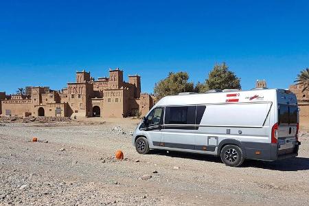 Die Festungen in Marokko, auch Kasbah genannt, sind eine der Attraktionen des Landes, eine der schönsten ist Ameridill.
