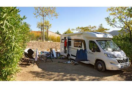Suedfrankreich Camping Municipal in Banyuls-sur-Mer Suedfrankreich Camping Municipal in Banyuls-sur-Mer