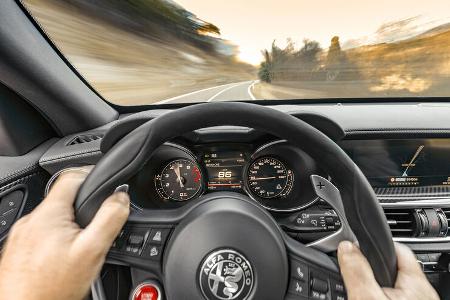 Alfa Romeo Stelvio Quadrofolglio, Interieur