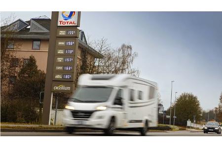 Kraftstoff sparen im Reisemobil