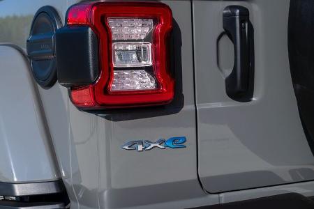 Jeep Wrangler 4Xe PHEV Europa-Version Sahara und Rubicon