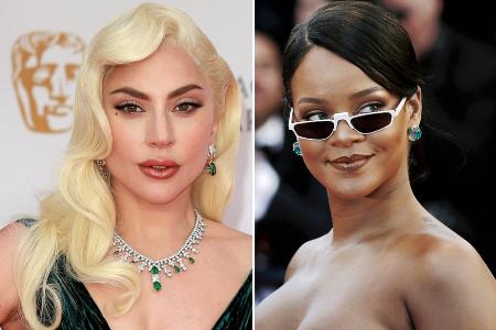Rihanna vs. Lady Gaga: Zwei Superstars im Rennen um den Oscar Rihanna vs. Lady Gaga: Zwei Superstars im Rennen um den Oscar