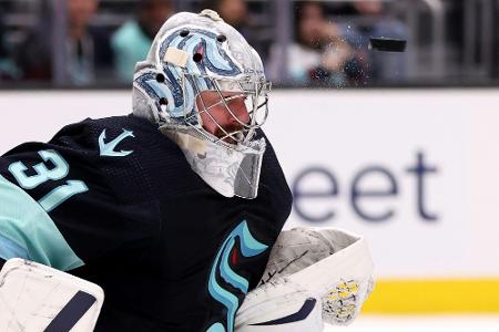 NHL: Grubauer und Seattle weiter auf der Erfolgswelle NHL: Grubauer und Seattle weiter auf der Erfolgswelle