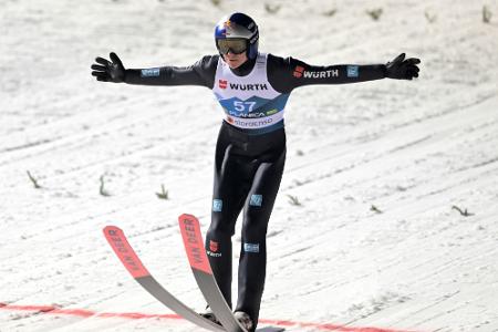 Skispringen: Kranker Wellinger Achter in Oslo - Kraft siegt Skispringen: Kranker Wellinger Achter in Oslo - Kraft siegt