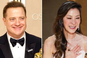Brendan Fraser und Michelle Yeoh erhalten Hauptdarsteller-Oscars