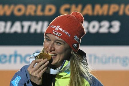 Biathlon: Olympiasiegerin Herrmann-Wick tritt zurück Biathlon: Olympiasiegerin Herrmann-Wick tritt zurück
