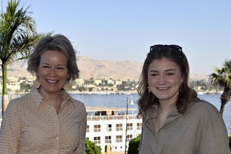 Königin Mathilde und Prinzessin Elisabeth: Historische Ägypten-Reise Königin Mathilde und Prinzessin Elisabeth: Historische Ägypten-Reise