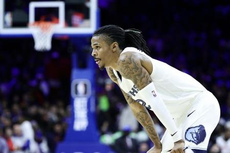 NBA-Star Morant für acht Spiele gesperrt NBA-Star Morant für acht Spiele gesperrt