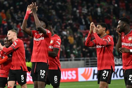 Europa League: Bayer Leverkusen gegen Union Saint-Gilloise Europa League: Bayer Leverkusen gegen Union Saint-Gilloise