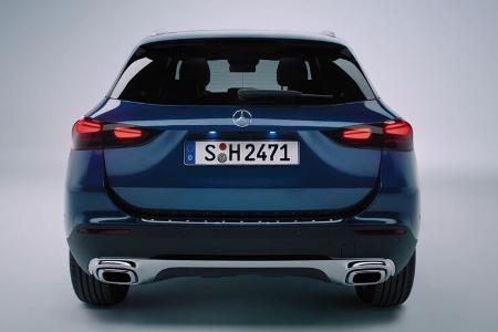 Mercedes GLA Facelift MOPF 2023 Serienmodell ohne AMG Line