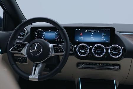 Mercedes GLA Facelift MOPF 2023 Serienmodell ohne AMG Line