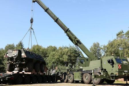 Bundeswehr Bergefahrzeuge Lkw