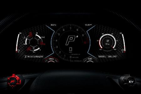 Lamborghini LB744 Digital-Cockpit