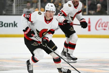 NHL: Niederlage für Stützle und Ottawa NHL: Niederlage für Stützle und Ottawa