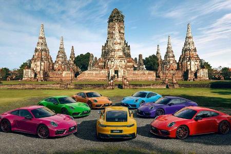 Porsche 911 Carrera GTS 30 Years Porsche Thailand Edition (2023) Harlekin-Porsche