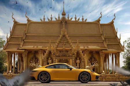 Porsche 911 Carrera GTS 30 Years Porsche Thailand Edition (2023) Monday Signalyellow