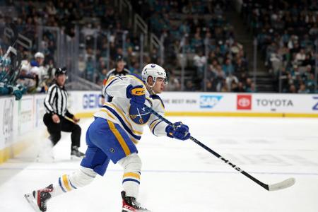 Zwei Assists: Peterka meldet sich mit Sabres zurück Zwei Assists: Peterka meldet sich mit Sabres zurück