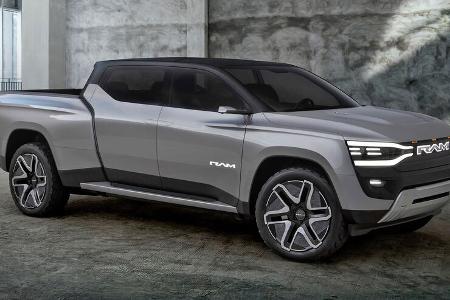 RAM 1500 Revolution BEV Concept Car Elektro Pickup