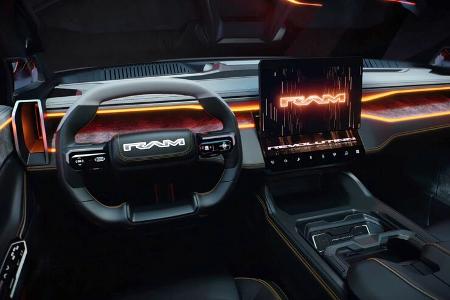 RAM 1500 Revolution BEV Concept Car Elektro Pickup