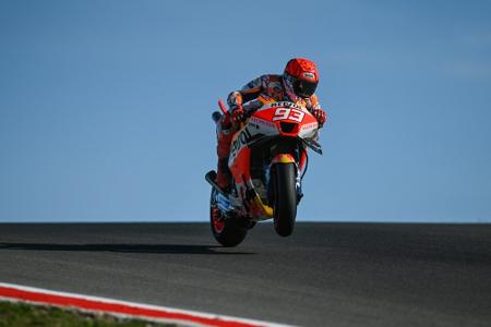 Strafe gegen MotoGP-Star Marquez: Honda legt Protest ein Strafe gegen MotoGP-Star Marquez: Honda legt Protest ein