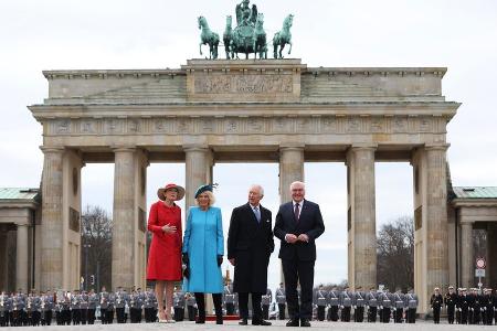 König Charles und Camilla werden am Brandenburger Tor gefeiert König Charles und Camilla werden am Brandenburger Tor gefeiert