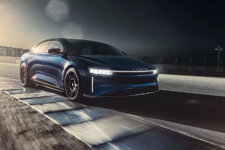 08/2022, Lucid Air Sapphire Elektro-Limousine