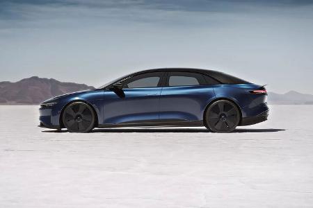 08/2022, Lucid Air Sapphire Elektro-Limousine