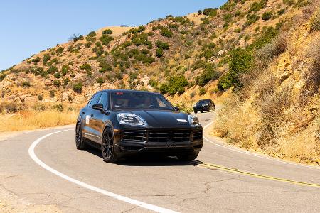 Porsche Cayenne 2023 Abnahmefahrt