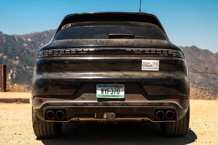Porsche Cayenne 2023 Abnahmefahrt