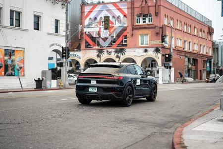 Porsche Cayenne 2023 Abnahmefahrt