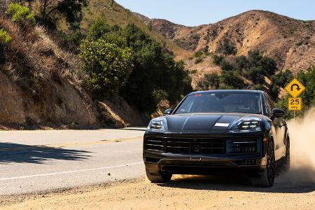Porsche Cayenne 2023 Abnahmefahrt