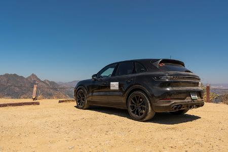 Porsche Cayenne 2023 Abnahmefahrt