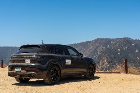 Porsche Cayenne 2023 Abnahmefahrt