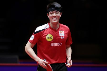 Tischtennis: Düsseldorf feiert Hinspiel-Sieg im CL-Finale Tischtennis: Düsseldorf feiert Hinspiel-Sieg im CL-Finale